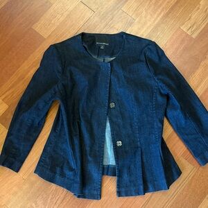Banana Republic Denim-like Jacket/Blazer
